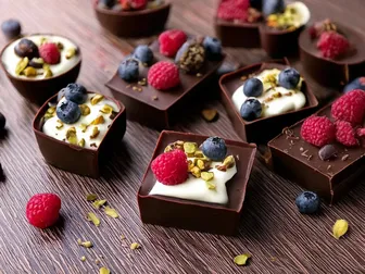 Valentine's Homemade Goat Cheese  Chocolate Gifts