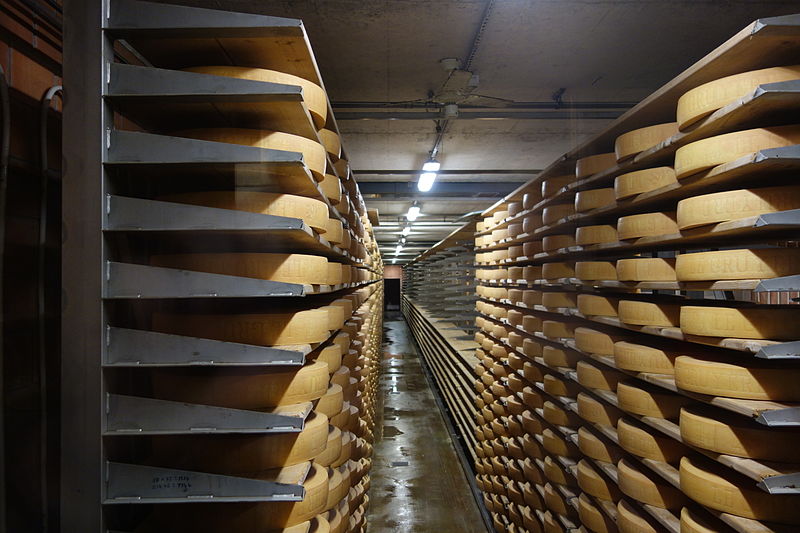 maturation of Gruyère