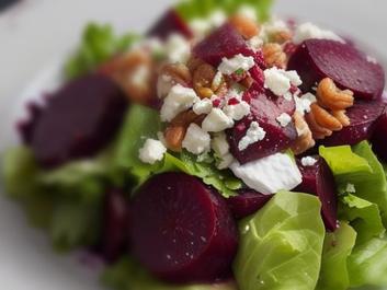Thumbnail for Beetroot, Cobnut and Goat's Cheese Salad