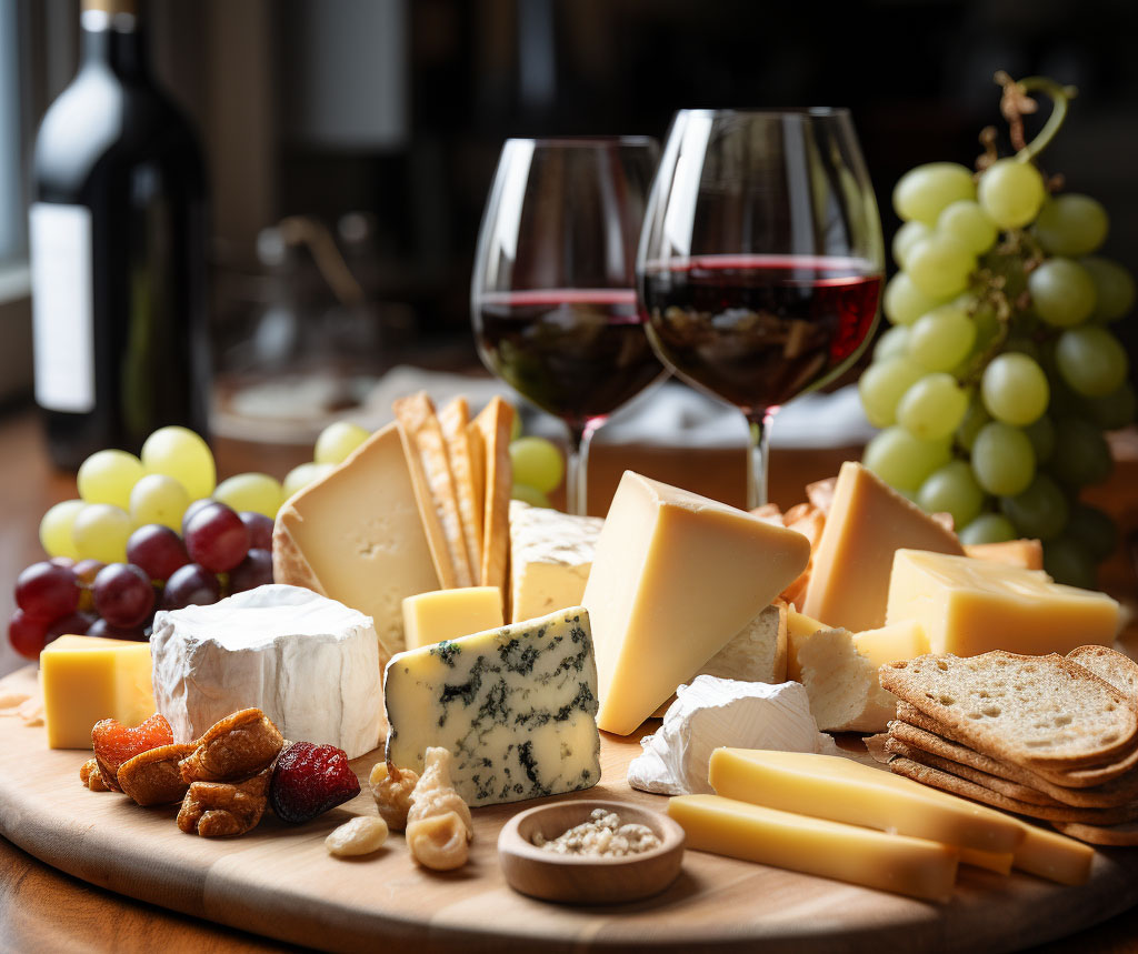 cheese and wine pairing