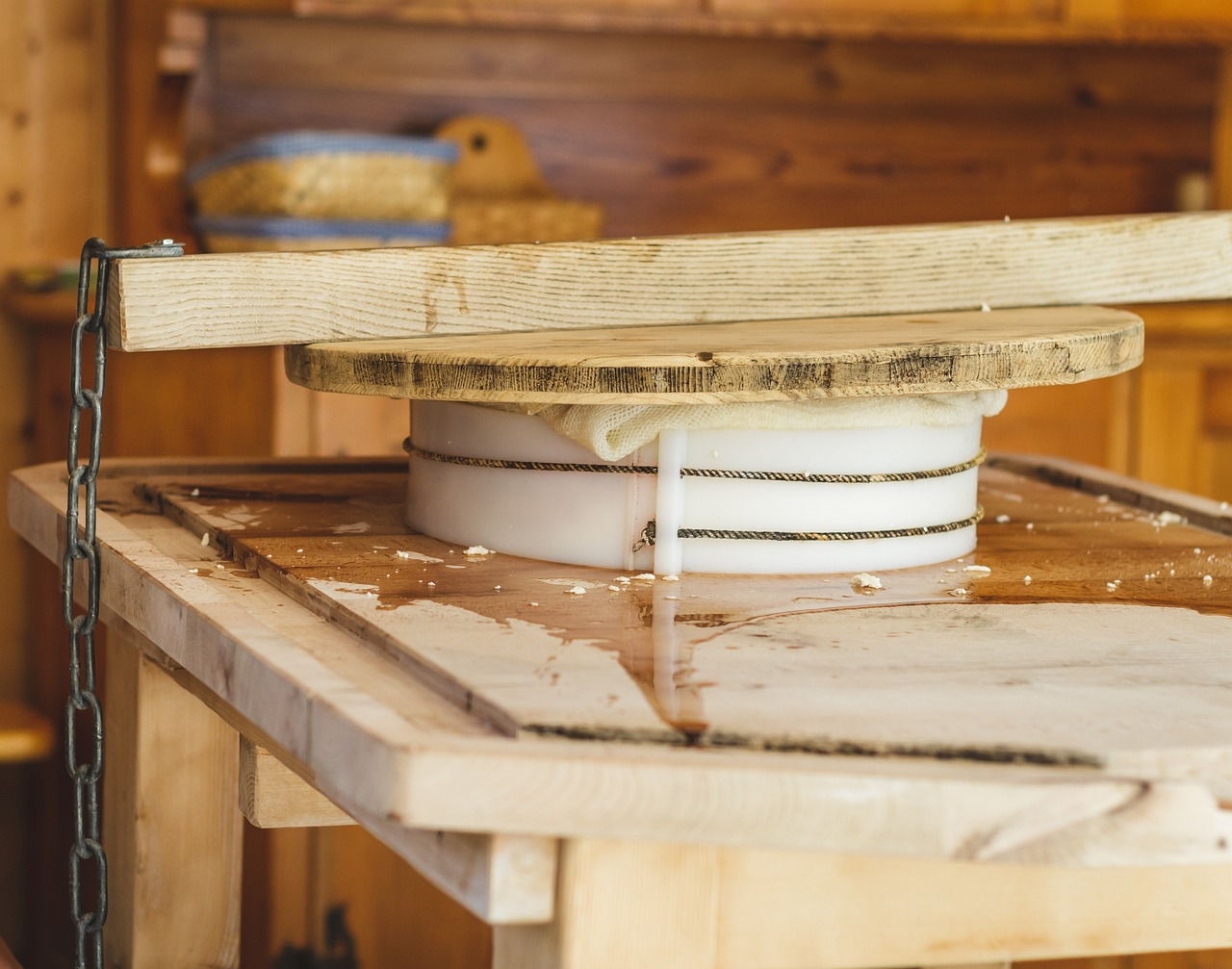 cheese making