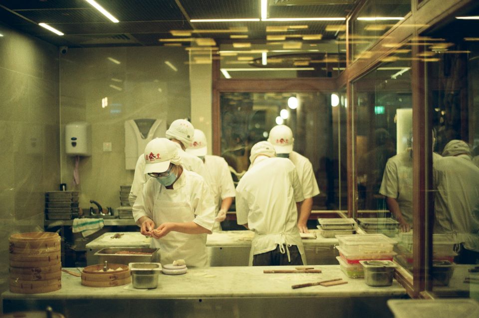 A group of chef in kitchen