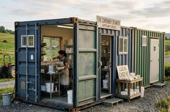 Thumbnail for How Small Cheesemakers Use Shipping Containers